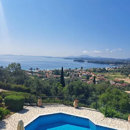 Galini With Private Pool & Incredible Views, Ipsos Βίλα